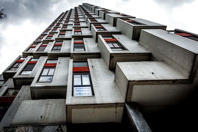 Low angle view of building against sky