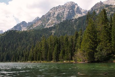 String lake in grand tetons national park, wyoming