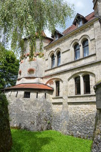 Low angle view of old building