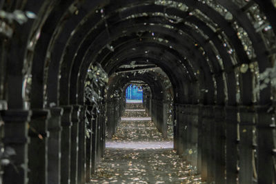 Corridor of old building