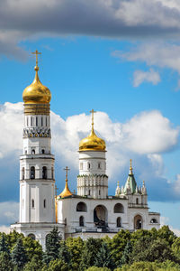 Ivan the great bell tower inside the moscow kremlin