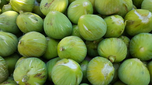 Full frame shot of figs for sale in market