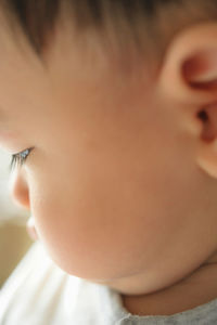 Close-up portrait of boy
