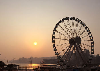 Ferris wheel against sky