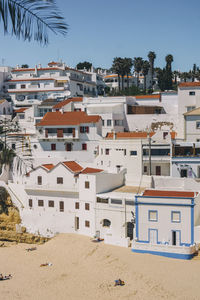 View of buildings in the beach