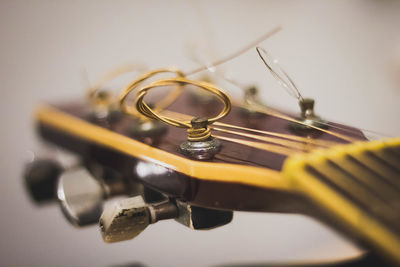 Close-up of guitar