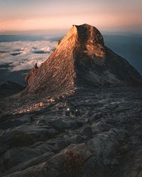 Sunrise mount kinabalu