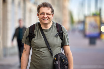 Portrait of a smiling man