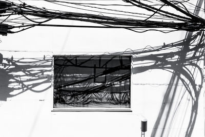 Low angle view of built structure against sky