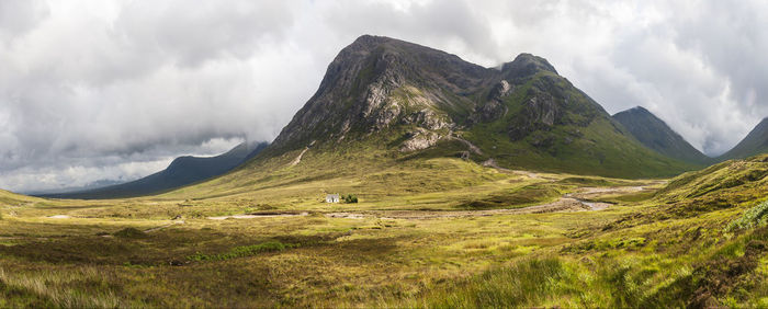 Panoramic view of landscape against sky