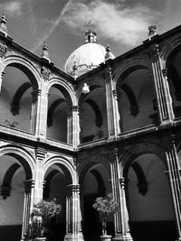 Low angle view of church