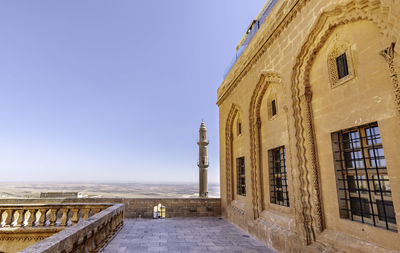 View of historic building against sky