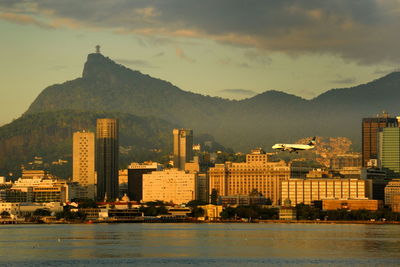 River with buildings in background