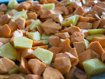 Close-up of potatoes