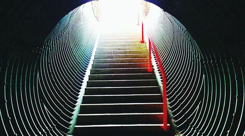 Low angle view of staircase