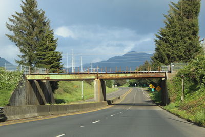 Bridge over road