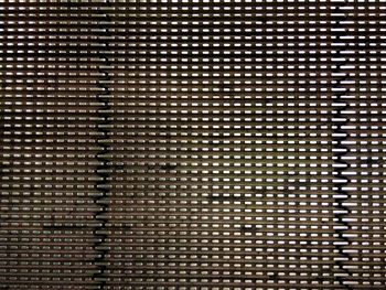 Full frame shot of metal grate
