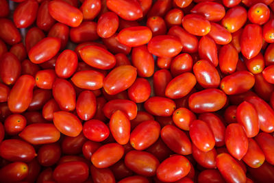 Full frame shot of tomatoes for sale