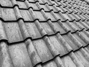 Full frame shot of roof tiles