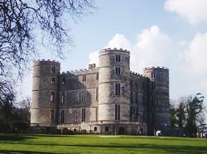 Built structure with trees in background