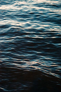 Full frame shot of rippled water