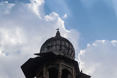 Low angle view of building against sky