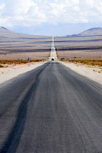 Road passing through landscape