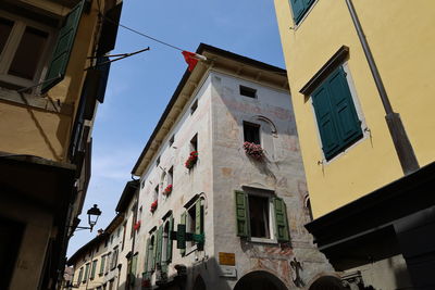 Low angle view of building against sky