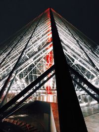 Low angle view of modern building