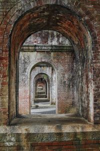 View of archway