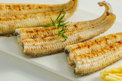 Grilled freshwater eel korean food