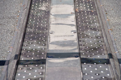 Full frame shot of wet glass