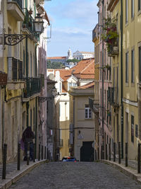 Street amidst buildings in city