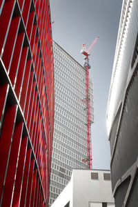 Low angle view of building against sky