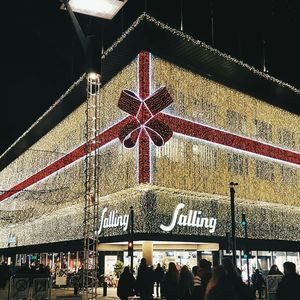 Illuminated christmas lights