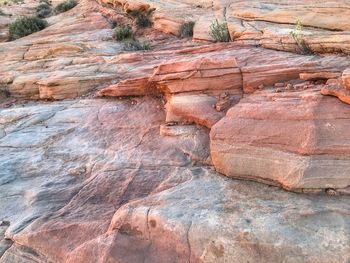 View of cliff