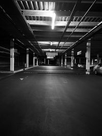 View of empty parking lot