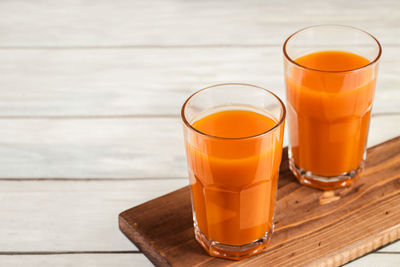 Close-up of drink on table