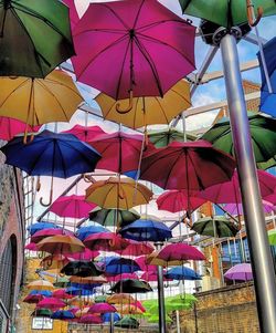 Colorful umbrellas