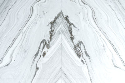 Detail shot of white wood