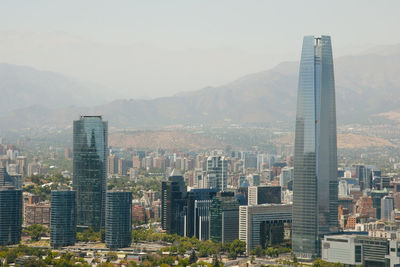 Cityscape against sky