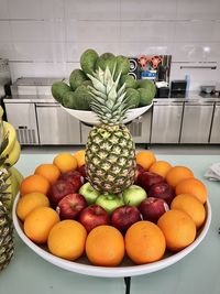 Fruits in container