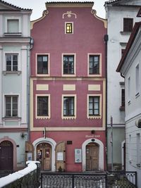 Old traditional hotel 100 in pardubice, czech republic