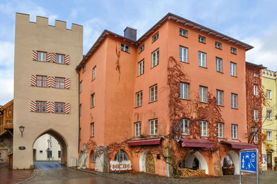 View of buildings in city