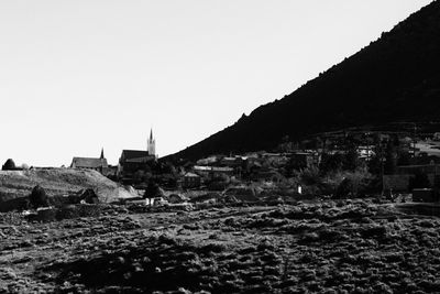 Castle against clear sky