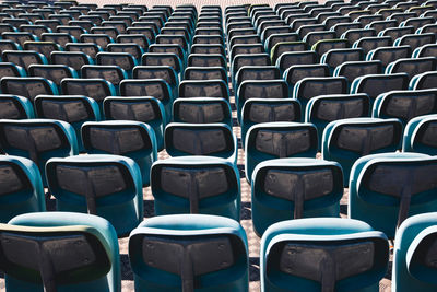 Full frame shot of empty theater