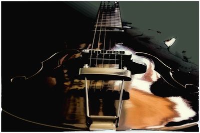 Close-up of guitar