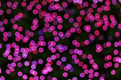 Full frame shot of illuminated lights