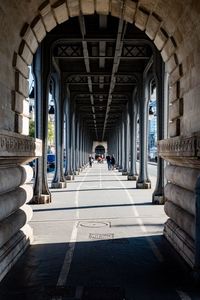 Corridor of building