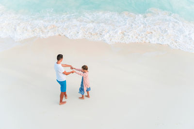 People on beach